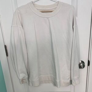 Lululemon Athletica White Sweatshirt